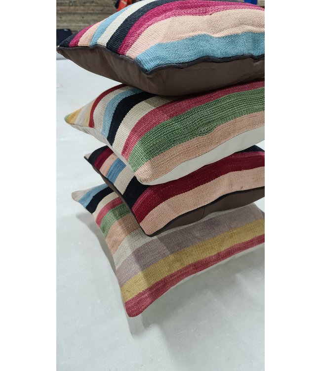 4x kelim kissens modern ca  45x45 cm mit Füllung