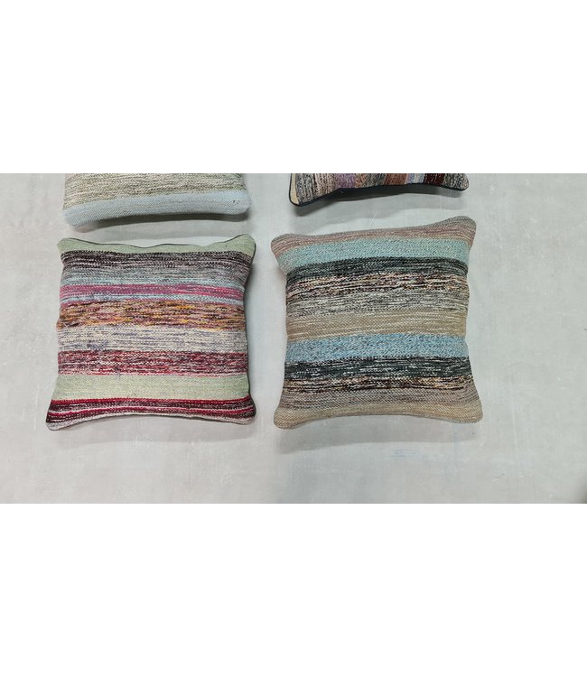 4x kelim kissens modern ca  45x45 cm mit Füllung