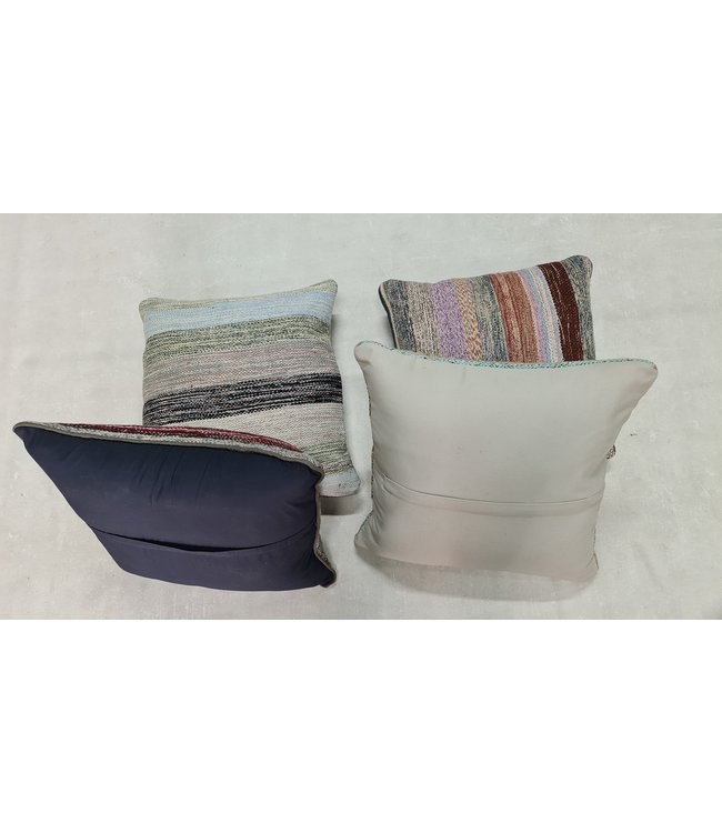 4x kelim kissens modern ca  45x45 cm mit Füllung