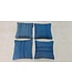 4x kilim cushion cover modern ca 45x45 cm with filling