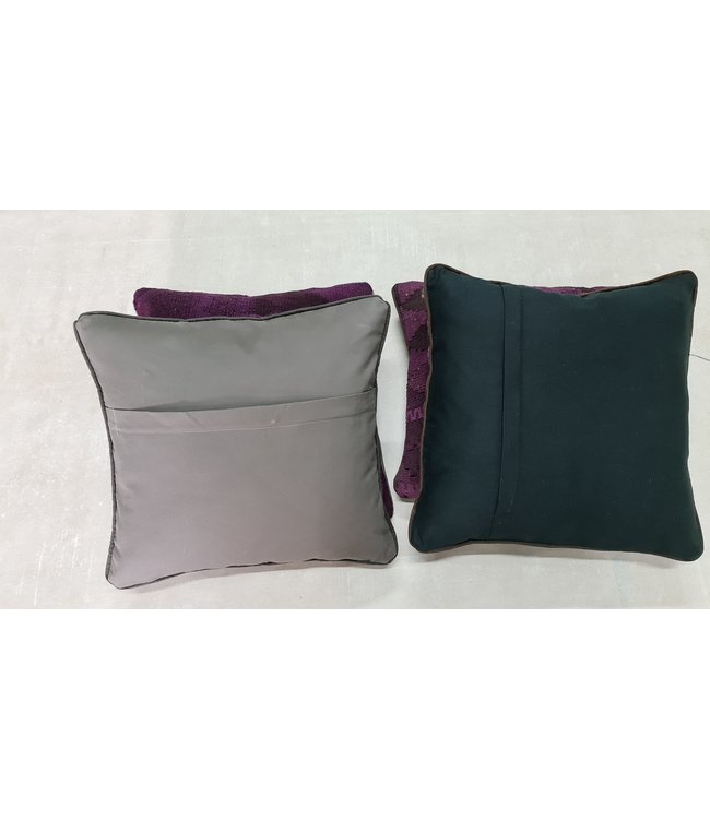 4x kilim cushion cover traditioneel ca 45x45 cm with filling
