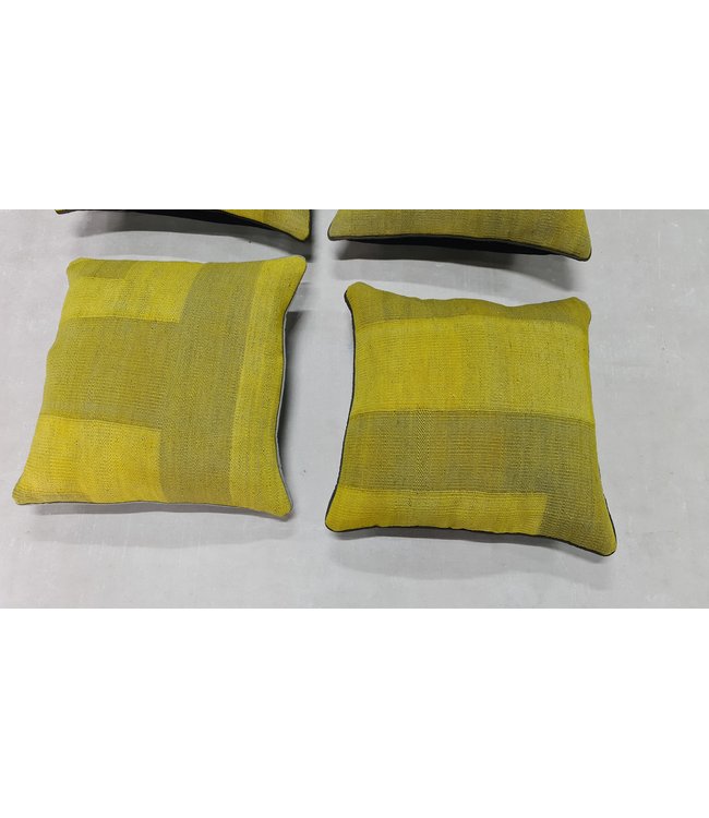 4x kelim kissens modern ca  45x45 cm mit Füllung