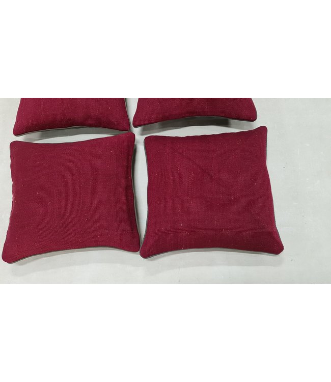 4x kelim kussens modern ca 45x45 cm met vulling