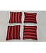 4x kilim cushion cover modern ca 45x45 cm with filling