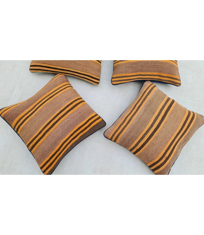 4x kelim kissens modern ca  45x45 cm mit Füllung