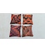 4x kilim cushion cover traditional ca 45x45 cm with filling
