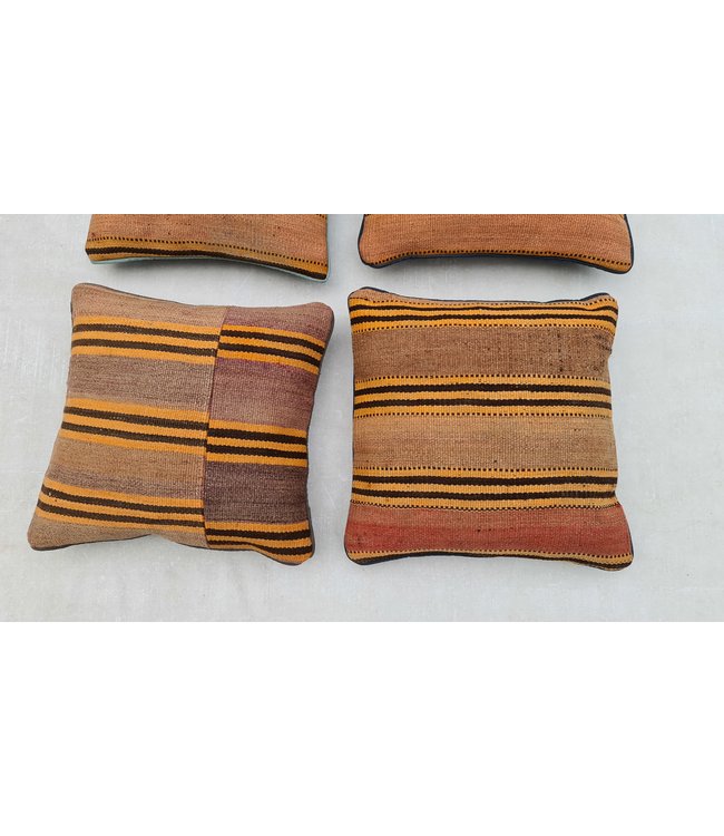 4x kelim kissens modern ca  45x45 cm mit Füllung