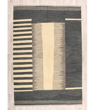 297x205cm Handgemacht modern Wolle Kelim Teppich