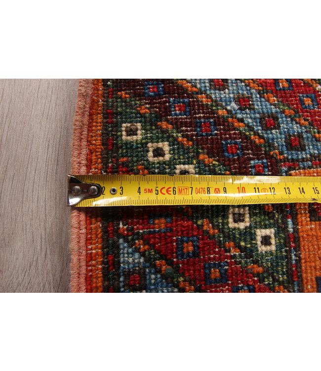 302x83 cm Handgeknüpft Kazak Wolle Läufer Teppich