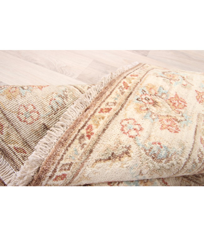 296x80 cm Hand Knotted Ziegler Wool  Runner Rug Oriental Carpet