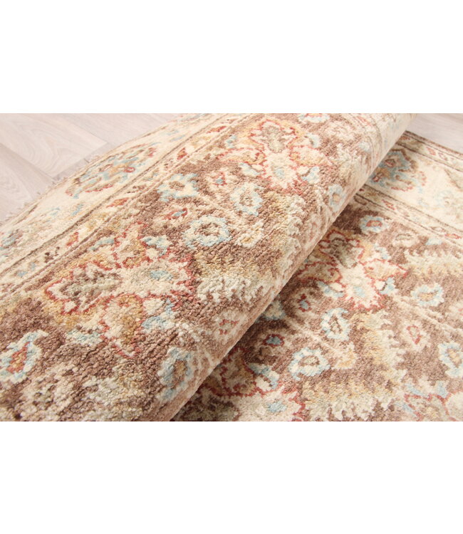 296x80 cm Hand Knotted Ziegler Wool  Runner Rug Oriental Carpet