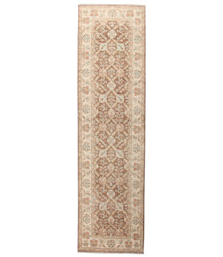 296x80 cm Hand Knotted Ziegler Wool  Runner Rug Oriental Carpet