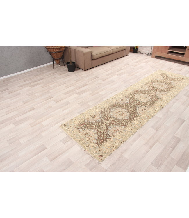 297x84 cm Handgeknoopt Ziegler Vloerkleed Wollen Loper Tapijt