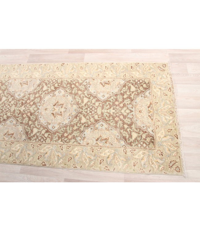 297x84 cm Handgeknoopt Ziegler Vloerkleed Wollen Loper Tapijt
