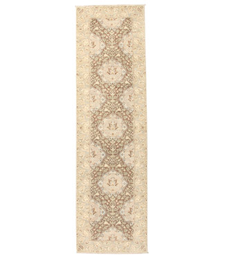 297x84 cm Hand Knotted Ziegler Wool  Runner Rug Oriental Carpet