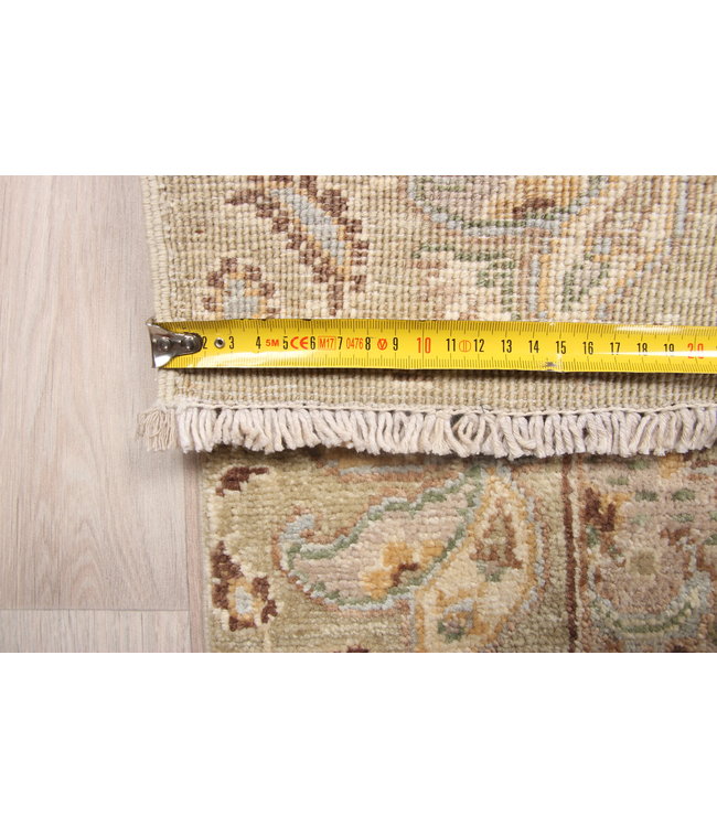 297x84 cm Hand Knotted Ziegler Wool  Runner Rug Oriental Carpet