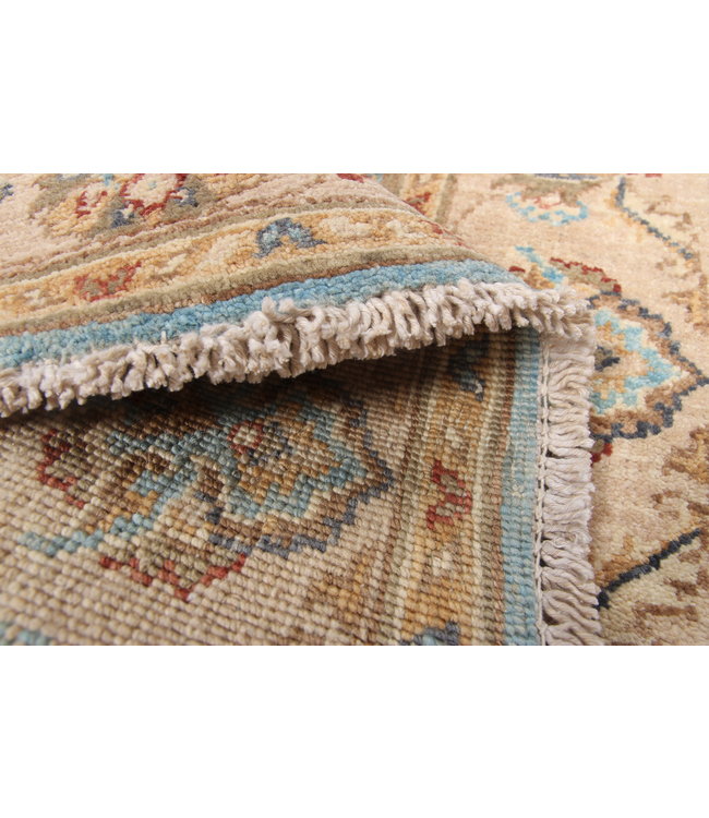 286x86 cm Hand Knotted Ziegler Wool  Runner Rug Oriental Carpet