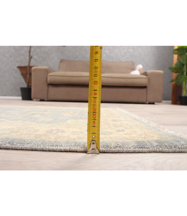 243x82 cm Handgeknüpft Ziegler Wolle Läufer Teppich