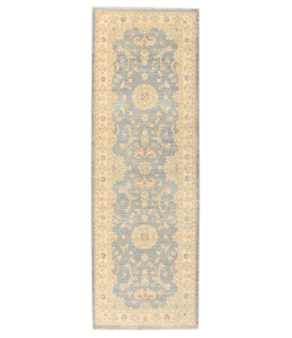 243x82 cm Hand Knotted Ziegler Wool  Runner Rug Oriental Carpet