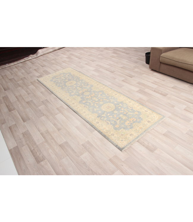 243x82 cm Handgeknoopt Ziegler Vloerkleed Wollen Loper Tapijt