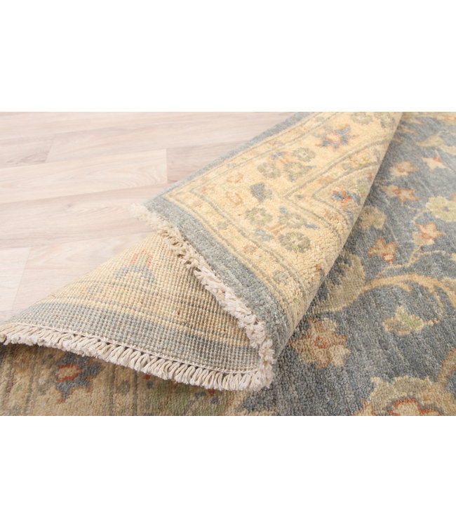 243x82 cm Hand Knotted Ziegler Wool  Runner Rug Oriental Carpet