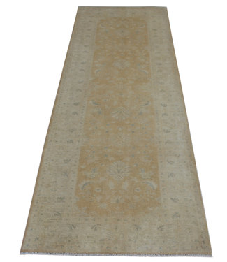 296x101 cm Hand Knotted Ziegler Wool  Runner Rug Oriental Carpet
