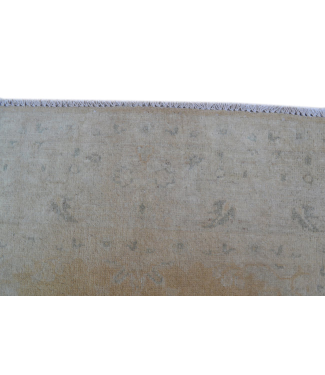 296x101 cm Handgeknüpft Ziegler Wolle Läufer Teppich