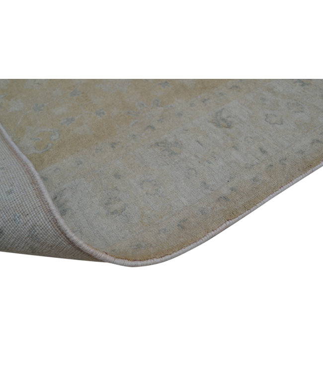 296x101 cm Hand Knotted Ziegler Wool  Runner Rug Oriental Carpet