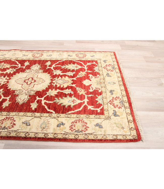 305x80 cm Handgeknoopt Ziegler Vloerkleed Wollen Loper Tapijt