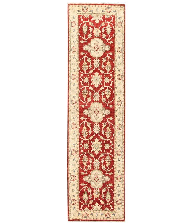 305x80 cm Hand Knotted Ziegler Wool  Runner Rug Oriental Carpet