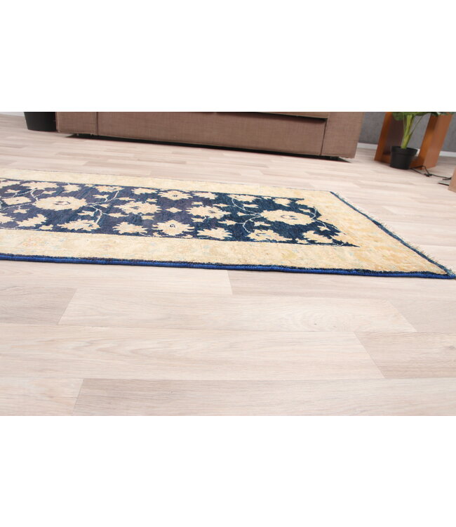 202x72 cm Handgeknoopt Ziegler Vloerkleed Wollen Loper Tapijt