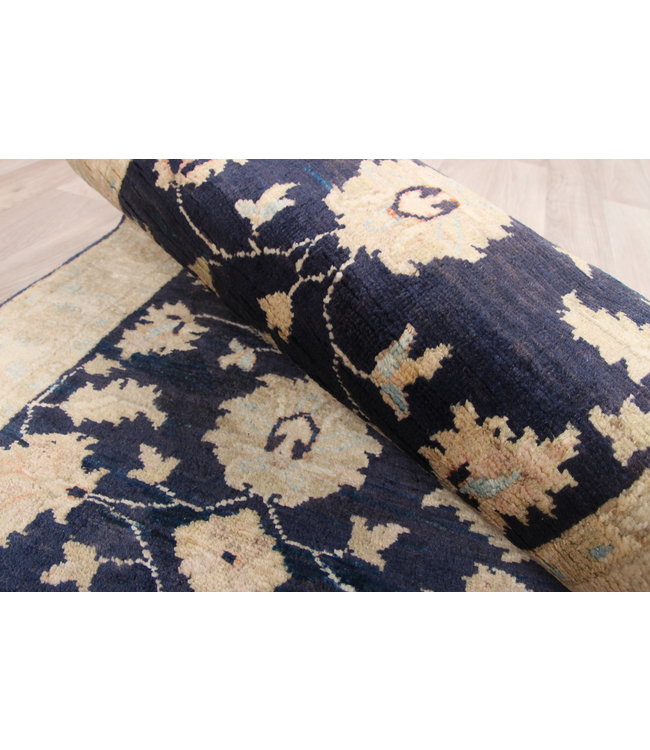 202x72 cm Hand Knotted Ziegler Wool  Runner Rug Oriental Carpet