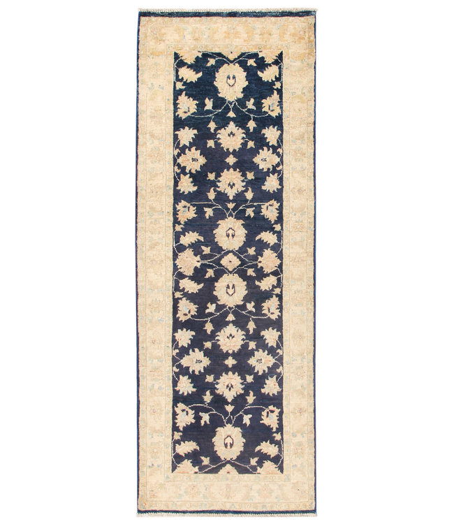 202x72 cm Hand Knotted Ziegler Wool  Runner Rug Oriental Carpet