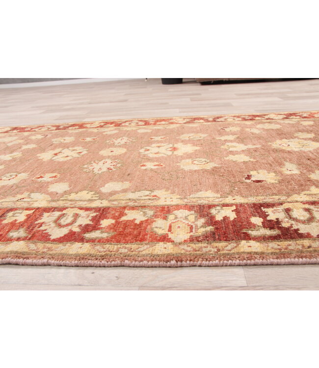 297x77 cm Handgeknoopt Ziegler Vloerkleed Wollen Loper Tapijt