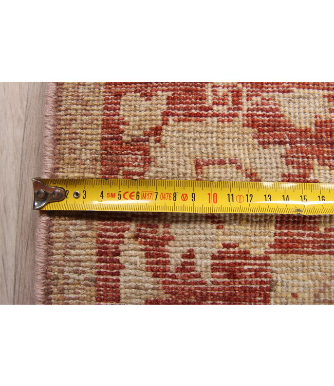 297x77 cm Handgeknoopt Ziegler Vloerkleed Wollen Loper Tapijt