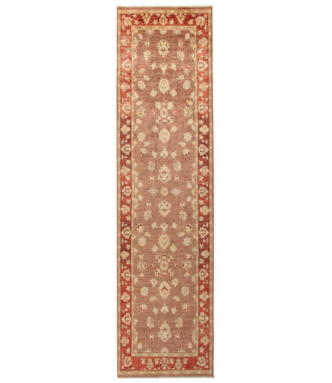 297x77 cm Hand Knotted Ziegler Wool  Runner Rug Oriental Carpet
