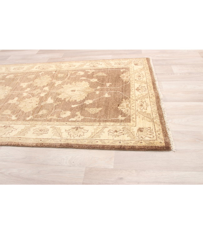 289x82 cm Hand Knotted Ziegler Wool  Runner Rug Oriental Carpet