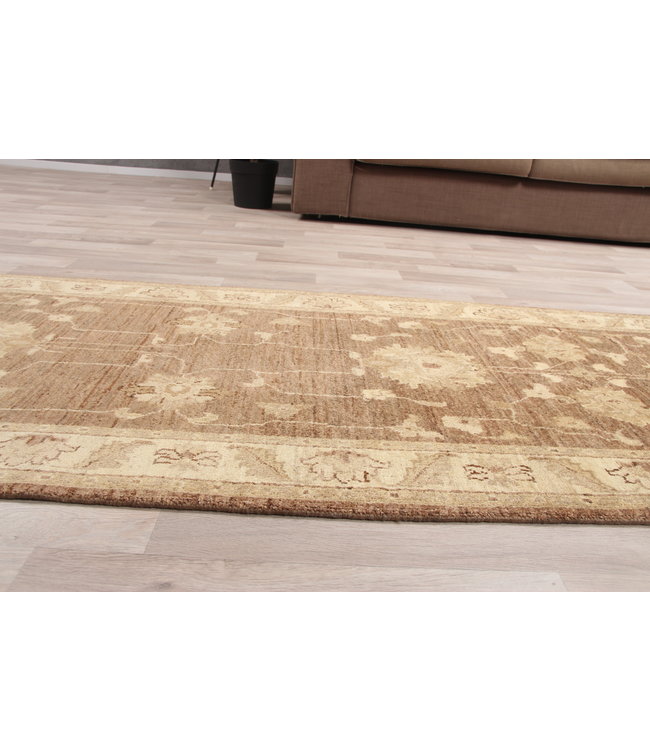 289x82 cm Handgeknoopt Ziegler Vloerkleed Wollen Loper Tapijt