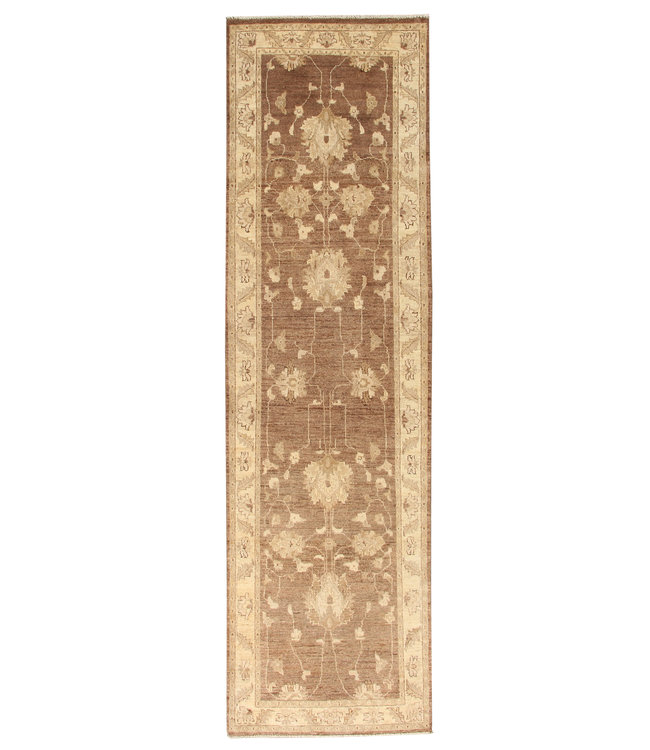 289x82 cm Hand Knotted Ziegler Wool  Runner Rug Oriental Carpet