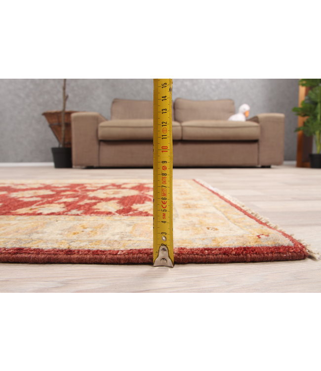 199x79 cm Handgeknüpft Ziegler Wolle Läufer Teppich