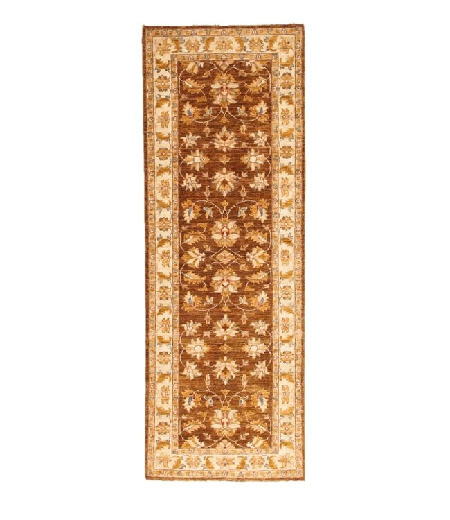 201x70cm Hand Knotted Ziegler Wool  Runner Rug Oriental Carpet