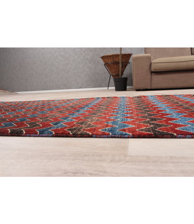 324x104 cm Handgeknüpft Modern Wolle Läufer Teppich