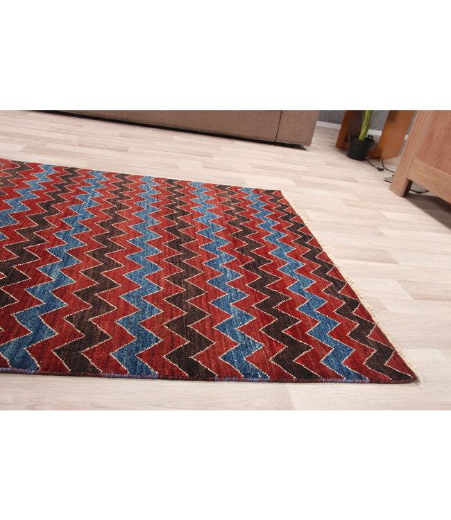 324x104 cm Handgeknüpft Modern Wolle Läufer Teppich