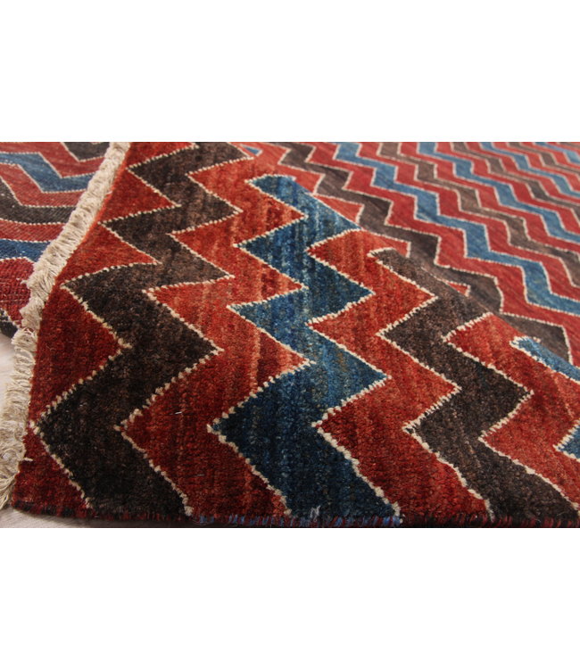 324x104 cm Hand Knotted Modern Wool Runner Rug