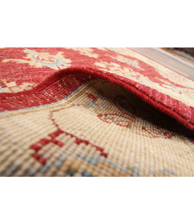 209x83 cm Hand Knotted Ziegler Wool  Runner Rug Oriental Carpet