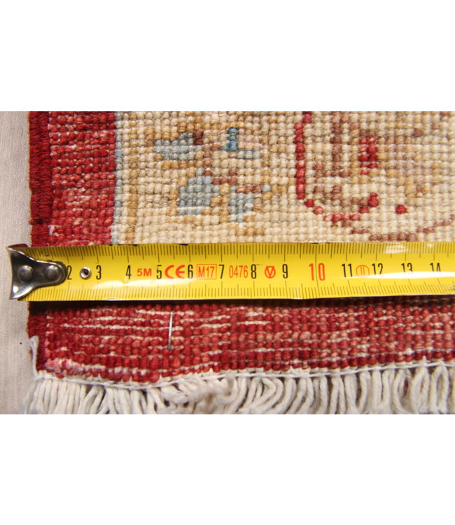 209x83 cm Hand Knotted Ziegler Wool  Runner Rug Oriental Carpet