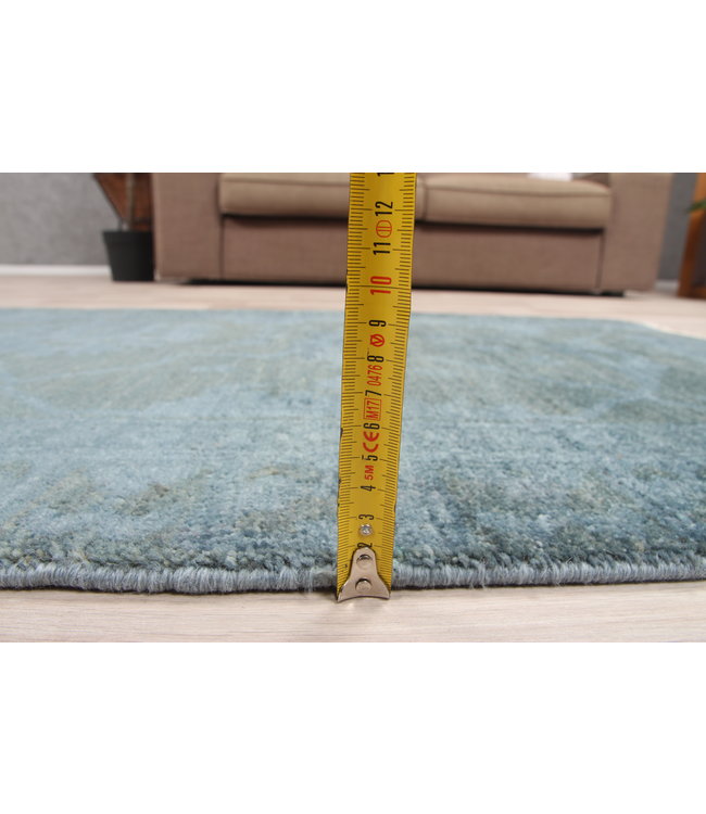 225x88 cm Hand Knotted Ziegler Wool  Runner Rug Oriental Carpet