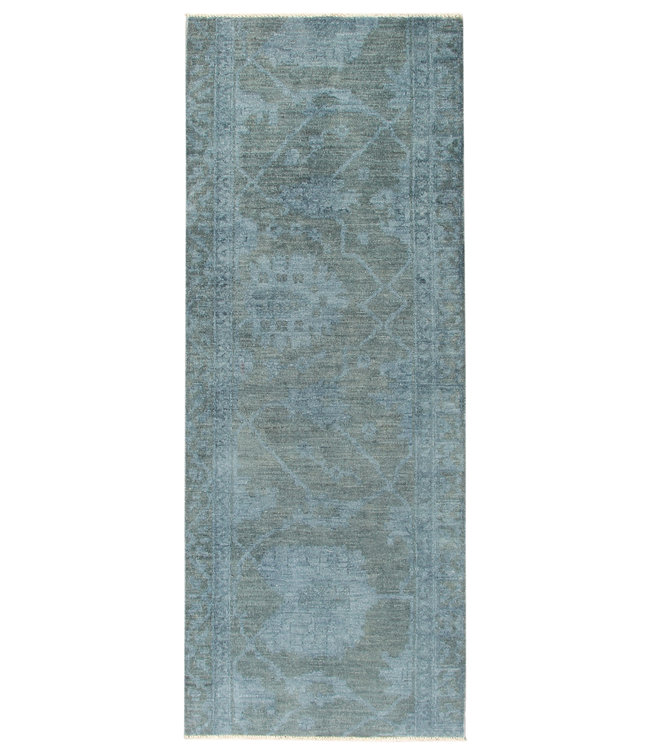 Malen verrader vertel het me 225x88 cm Handgeknoopt Ziegler Vloerkleed Wollen Loper Tapijt -  Kelimshop.com | online shop