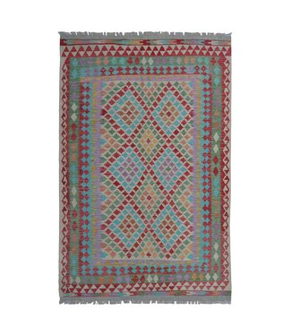 245x163 cm Handmade Afghan Kilim Area Rug Wool Carpet