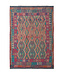 246x175 cm Handmade Afghan Kilim Area Rug Wool Carpet